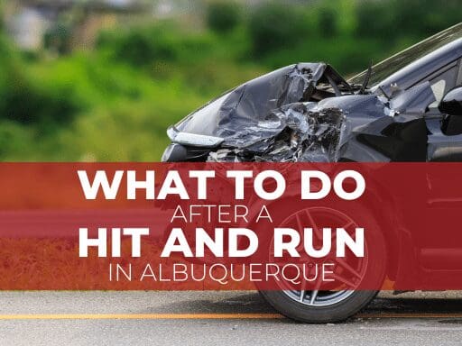 what to do after a hit and run car accident in Albuquerque, NM