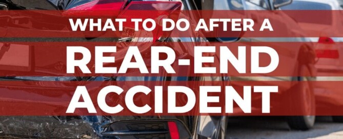 What to do after a rear-end car accident in Albuquerque, NM