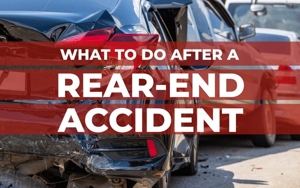 What to do after a rear-end car accident in Albuquerque, NM