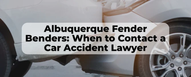 Fender benders in New Mexico can be more costly than you think. Contact Ron Bell to get the help you need.